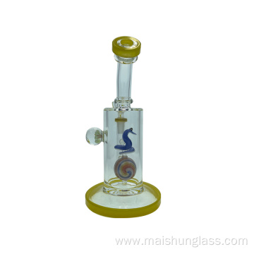 New Type High Borosilicate Transparent Glass Bubbler